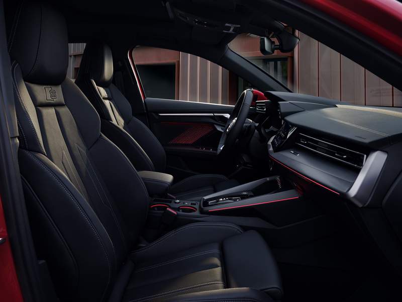 Detalles del nuevo Audi A3 en venta en Sevilla, Huelva, Badajoz, Cáceres, Córdoba