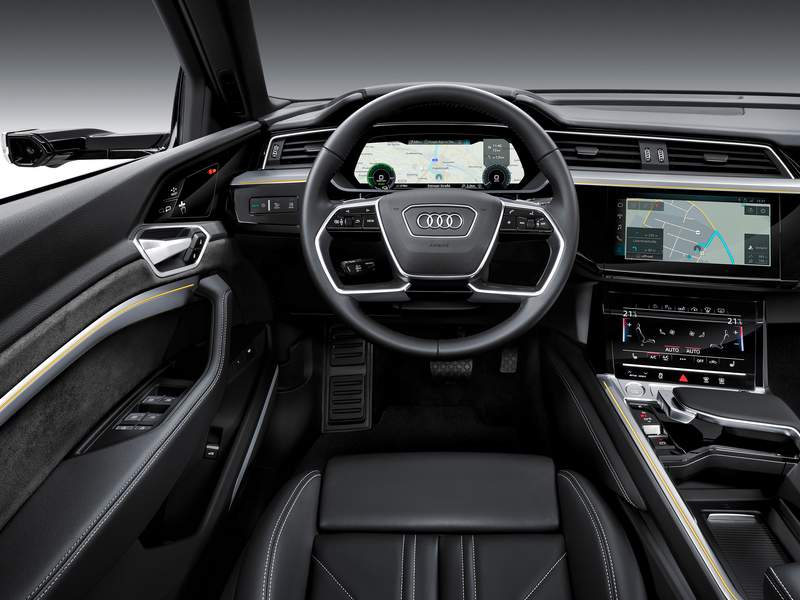 Detalles del nuevo Audi e-tron en venta en Sevilla
