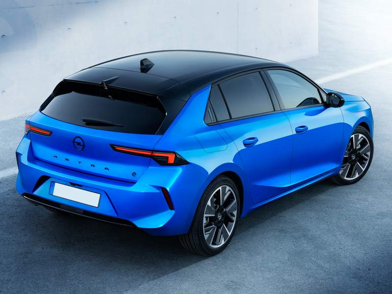 Detalles del nuevo Opel Astra Electric en venta en Ferrol