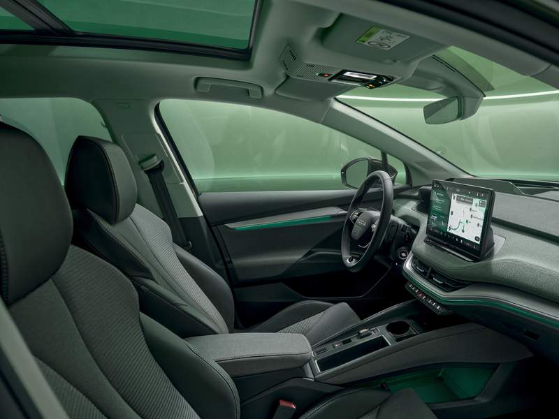 Detalles del nuevo Škoda Enyaq en venta en Córdoba, Sevilla, Huelva, Badajoz, Cáceres