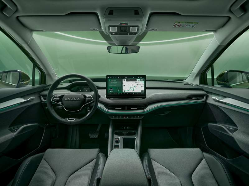 Detalles del nuevo Škoda Enyaq en venta en Córdoba, Sevilla, Huelva, Badajoz, Cáceres
