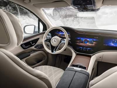 Mercedes-Benz EQS SUV neuve disponible à Laval, Theix-Noyalo, Lannion, Caudan, Vannes, Noyal-Pontivy, Quimper, Yffiniac, Saint-Brieuc | Groupe Cobredia