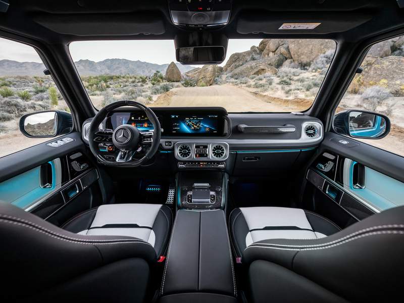 Vue détaillée | Mercedes-Benz Classe G Electric neuve à vendre à Finistère, Côtes-d'Armor, Morbih...