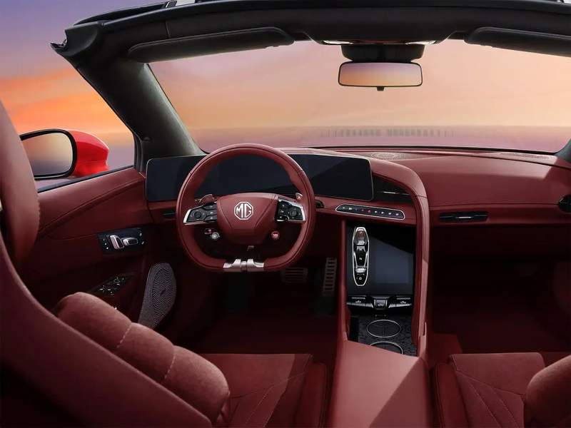 Vue détaillée | MG Cyberster neuve à vendre à Finistère, Côtes-d'Armor, Morbihan, Mayenne, Ille-e...