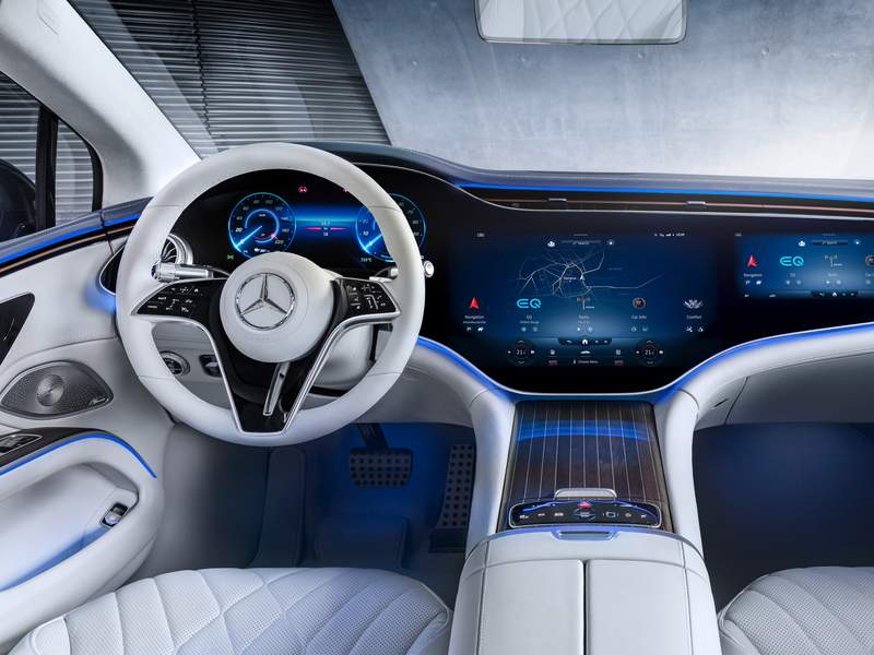 Dettagli nuova Mercedes-Benz EQS in vendita a 