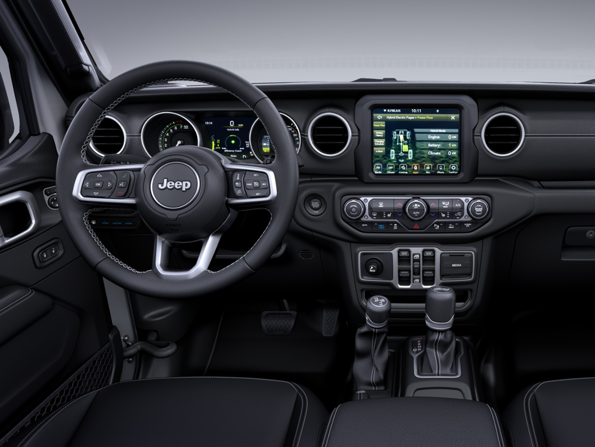 Wrangler 4xe Plug-In Hybrid tua da 69.500€! 2 